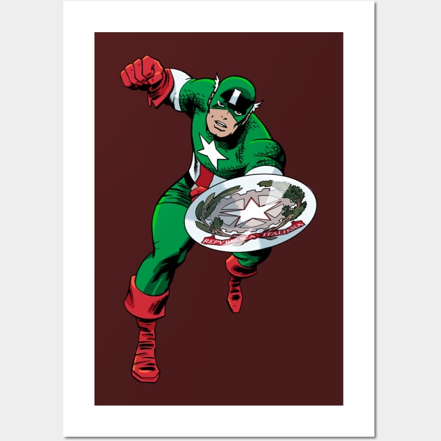 Capitano Italia Wall Art by ThirteenthFloor